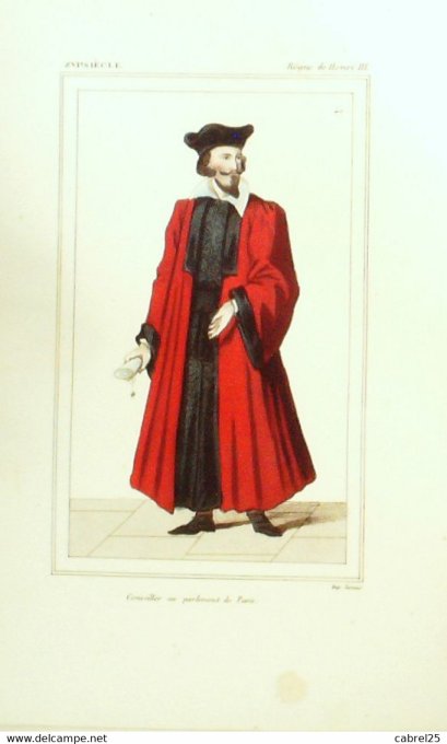 Portrait Conseiller au Parlement 16ème