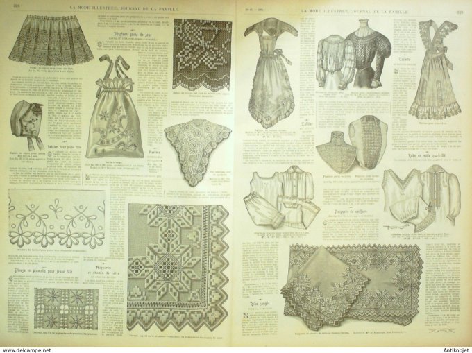 La Mode illustrée journal 1905 n° 27 Costume tailleur