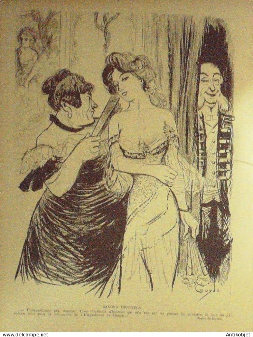 Le Rire 1902-04- 5 # 387 Journal humoristique Ed.Originale L'Insulaire