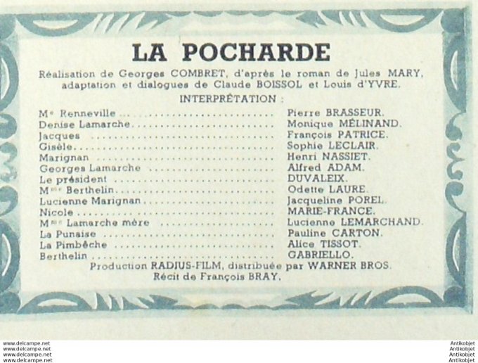 La Pocharde Monique Melinand Sophie Leclair Pauline Carton