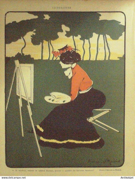 Le Rire 1902-04- 5 # 387 Journal humoristique Ed.Originale L'Insulaire