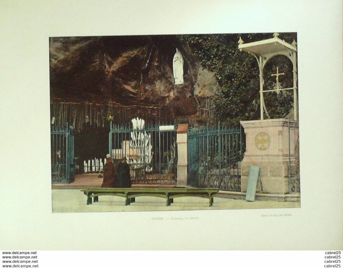 France (65) LOURDES La grotte