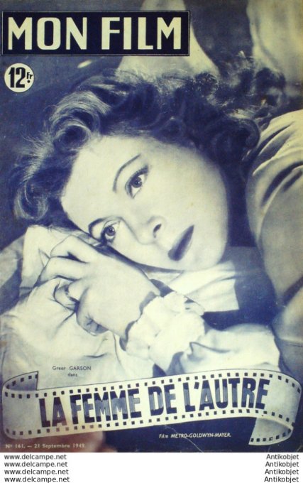 La femme de l'autre Greer Garson Robert Mitchum Ankrum