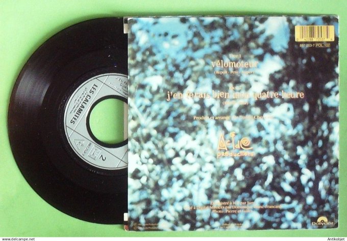 Les Calamités 45T SP Vélomoteur 1987