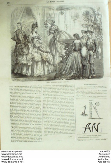 Le Monde illustré 1859 n°101 Angers (49) Italie Turin Princesse Clotilde Angleterre Ramsgate