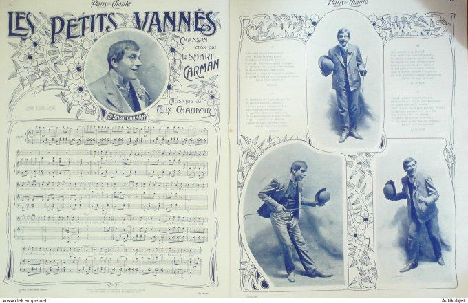 Paris qui chante 1904 #93 Dranem Dufresny Brebion Darnaud Reine-Marie Dalbret