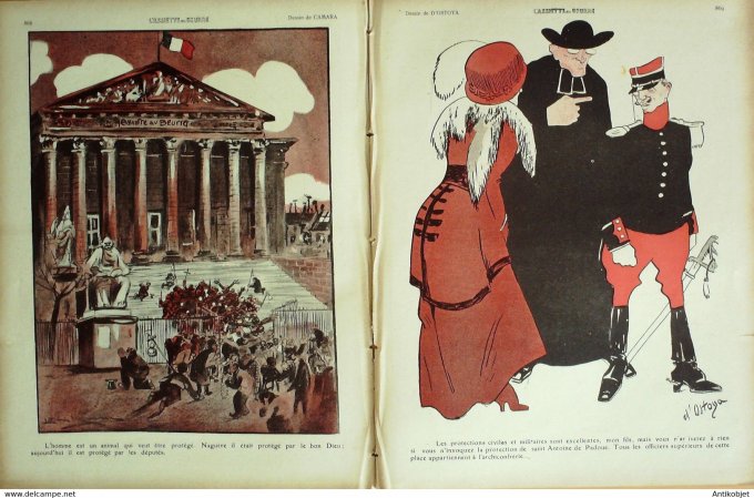 L'Assiette au beurre 1908 # 419 Protecteurs et Protégés Poulbot Wagner Ostoya