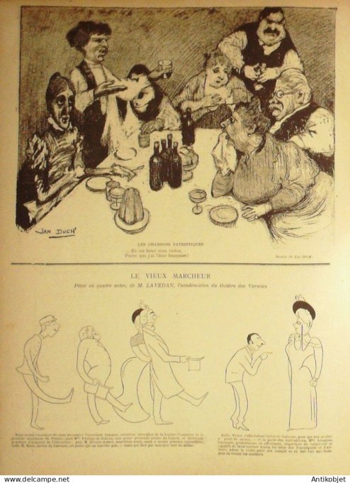 Le Rire 1899-03-18 # 228 Journal humoristique Ed.Originale Le chirurgien