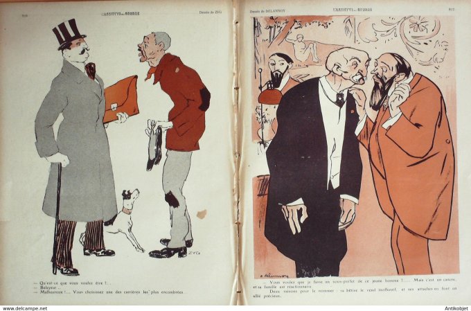 L'Assiette au beurre 1908 # 419 Protecteurs et Protégés Poulbot Wagner Ostoya
