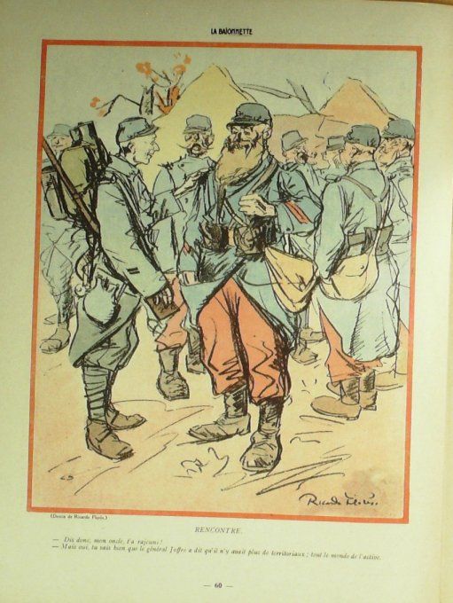 La Baionnette 1916 n°030 (Les pépères) CAPY HUARD FLORES VILLEMOT