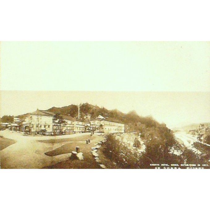 Cpa Japon Nikko Hôtel Kanaya 1913