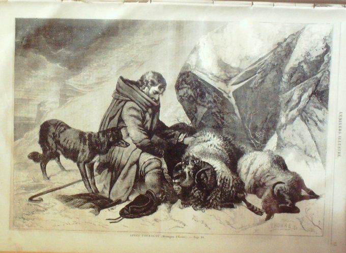 L'Univers illustré 1858 #  30 Turquie Smyrne Shâteau St-Ange Ecosse Highlands 