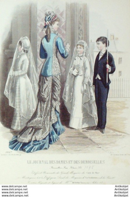 Journal des Dames Demoiselles 1876 # 1502 (Maison Scabieuse)