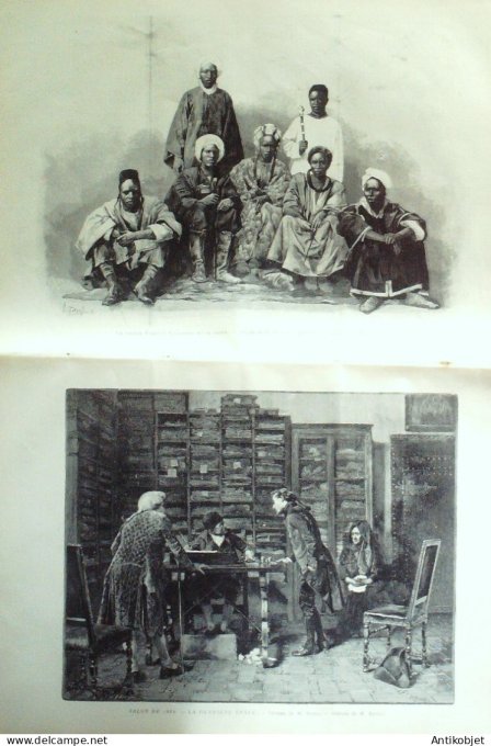 Le Monde illustré 1886 n°1535 Ethiopie Choa Sierra Léone Sri Lanka Cyngalais