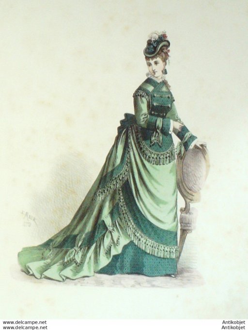 L'élégance parisienne 1870 # 479