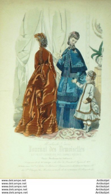 Journal de Demoiselles 1871 # 3821