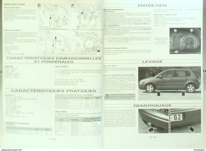 Revue Tech. Automobile 2005 n°683 Volkswagen Polo