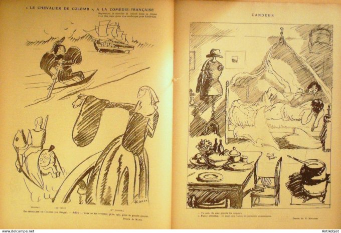 Le Rire 1922-11-11 # 197 Journal humoristique Ed.Originale Mariage de Guillaume
