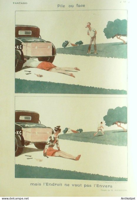 Fantasio 516 1928 Martel Pavis Fournier Bernard Genty Rosen Dugo