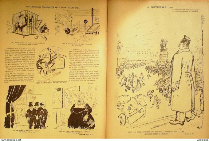 Le Rire 1922-11-11 # 197 Journal humoristique Ed.Originale Mariage de Guillaume