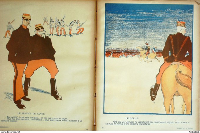 L'Assiette au beurre 1905 # 246 Les Armées de la IIIe République d'Ostoya