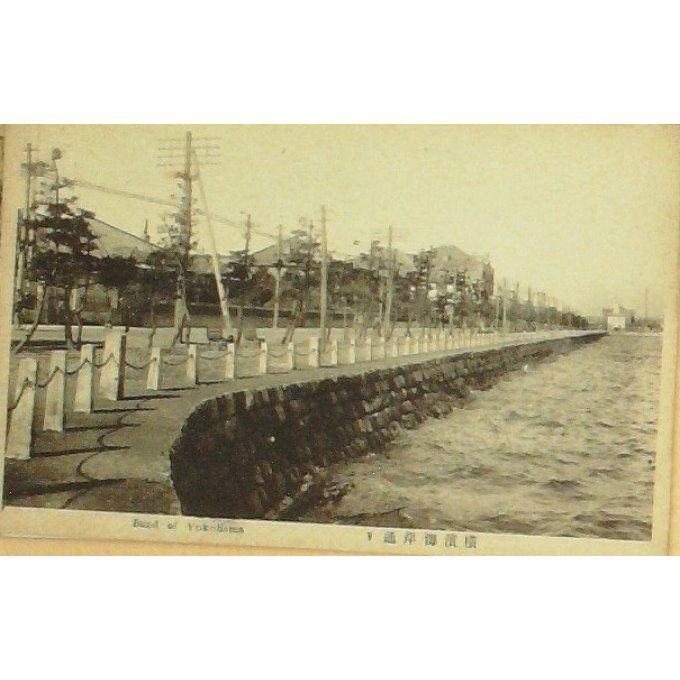 Cpa Japon Yokohama Corniqhe 1906