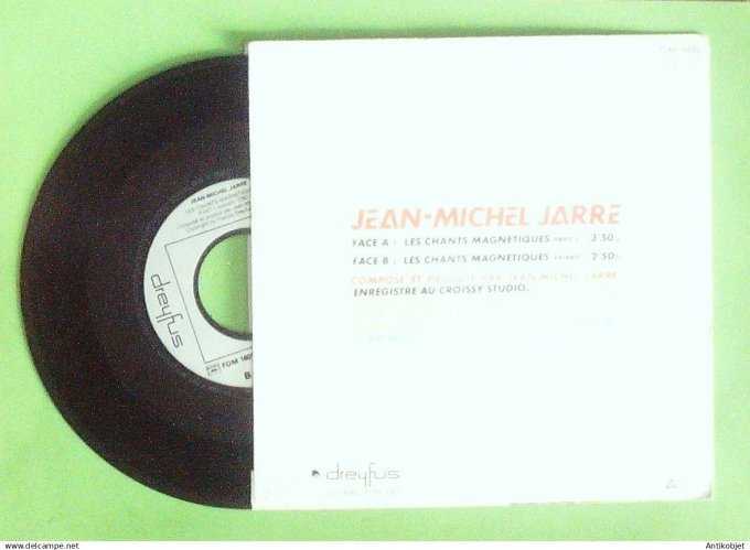 Jarre Jean-Michel 45T SP Les chants magnétiques 1981