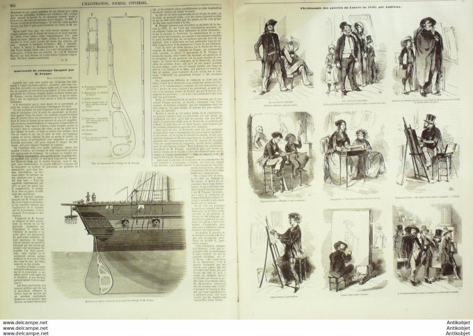 L'Illustration 1849 n°357 Côte d'Ivoire ABATA lac EBRIE Grand Bassam AVIGNON (84) Italie TURIN