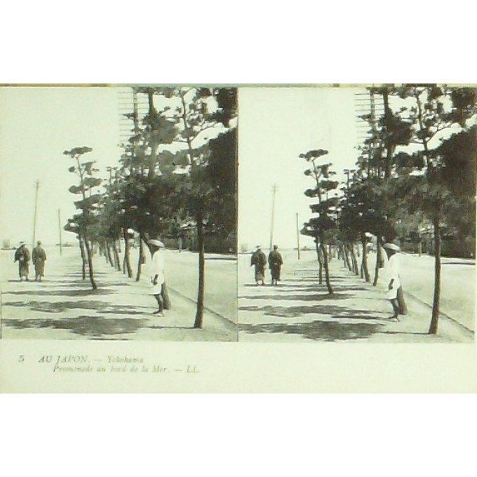 Cpa Japon Yokohama Corniche 1906