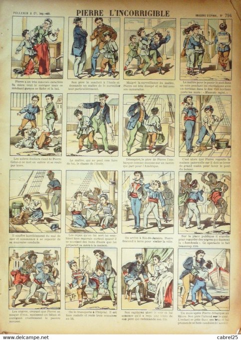 Pierre L'incorrigible (Pellerin d'epinal)