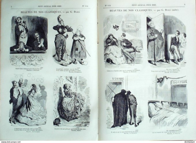 Soleil du Dimanche 1893 n°25 Paquebot la Formidable vie à bord Algérie Djoumane