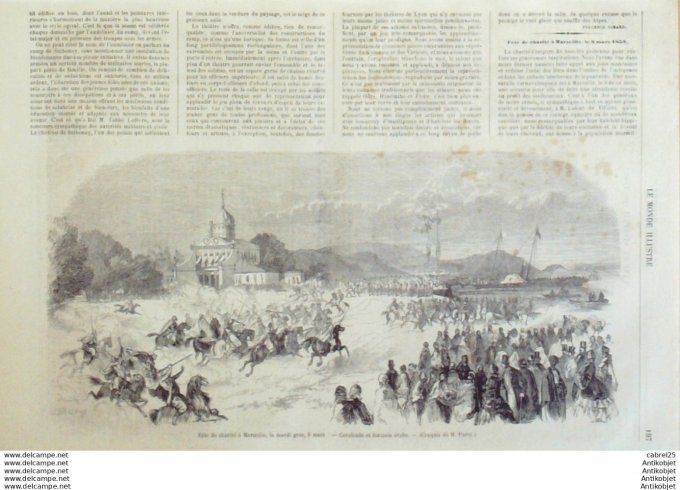 Le Monde illustré 1859 n°102 Marseille (13) Algérie Oran Mers-El-Kebir Allemagne Berlin