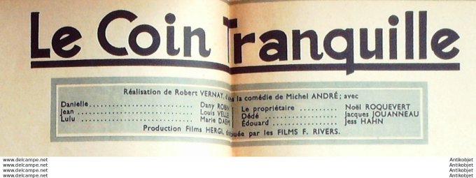 Mon Film 573 57-08-14 Le temoin a abattre Nina Foch Albert Dekker