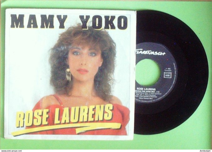 Laurens Rose 45T SP Mamy Yoko 1983