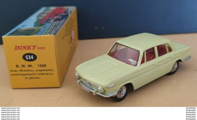 Bmw 1500 jaune Dinky Toys Atlas 1:43