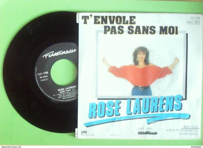 Laurens Rose 45T SP Mamy Yoko 1983