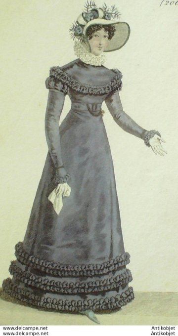 Costume Parisien 1822 # 2065 Robe de gros d'été
