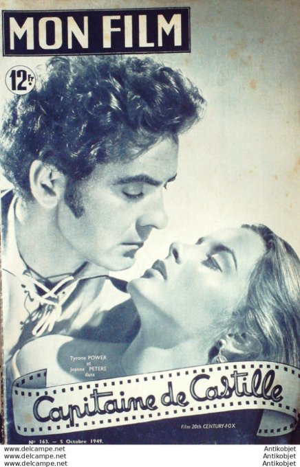 Capitaine de Castille Tyrone Power Jeanne Peters César Romero