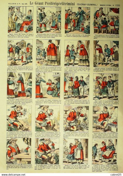 Le Geant Periferigerilerimini (Pellerin d'epinal)