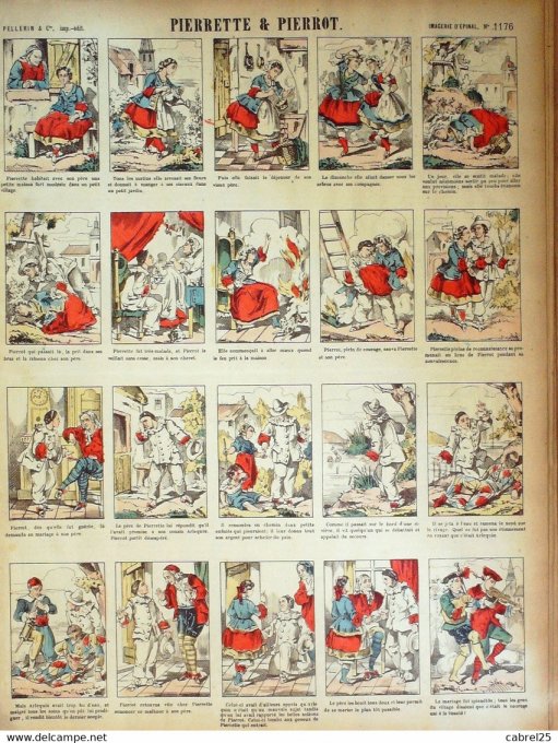 Pierrette & Pierrot  (Pellerin d'epinal)