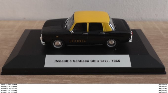 Renault 8 Santiago Chili Taxi 1965 1:43