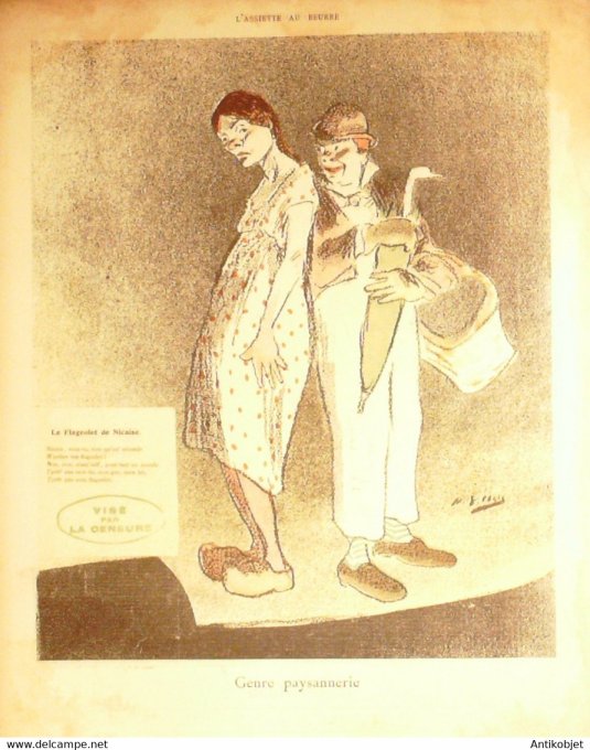 L'Assiette au beurre 1901 #  36 Les cafés concerts I La censure Ibels