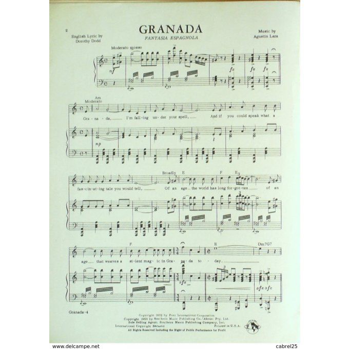 Dennis Clark Granada 1932