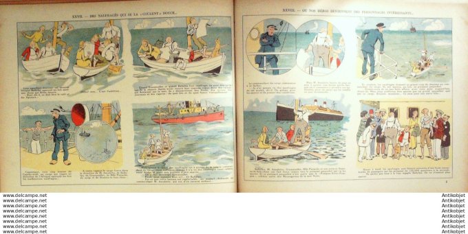 Grassouillet chez Amulette (Pinchon - Ferenczi) Eo 1933