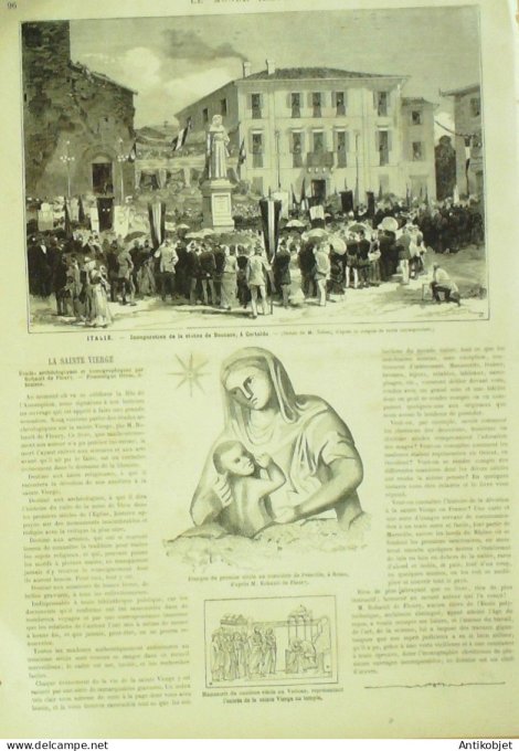 Le Monde illustré 1879 n°1167 Nancy (54) Italie Certaldo Rome Presdcille école polytechnique