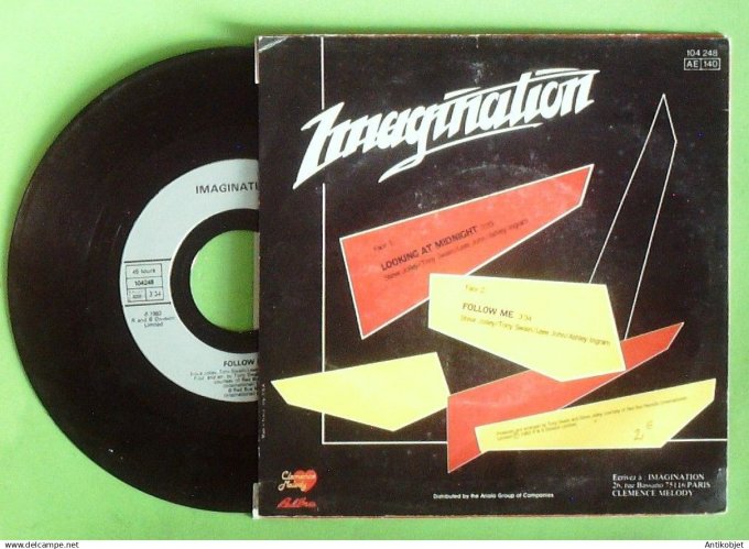 Imagination 45T SP Looking at midnight 1983