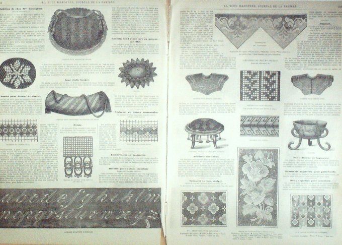 Journal Mode illustrée 1869 # 31 Toilettes de printemps