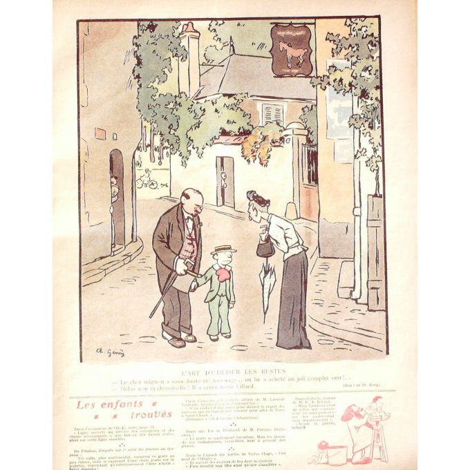 Le Sourire 1912 n°031 FLORES BURRET GUILLAUME GENTY FALKE LABORDE