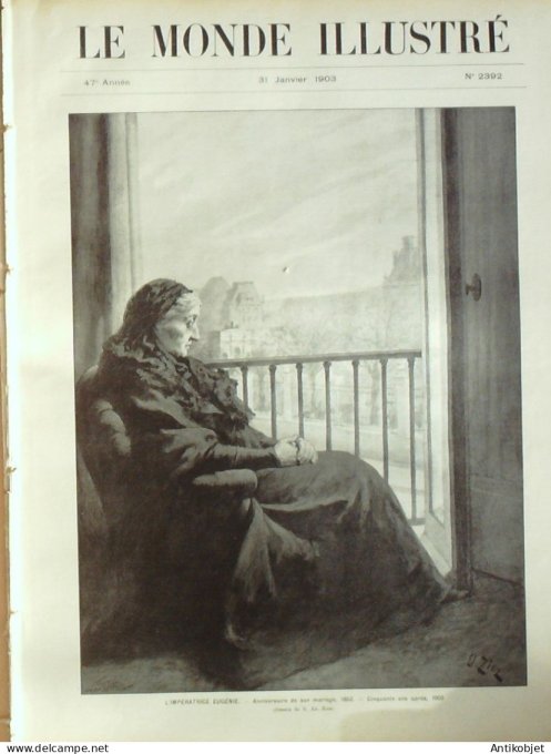 Le Monde illustré 1903 n°2392 Guilvinec St-Guenolé Edouard VII  proclamation Vietnam Hanoï 29)