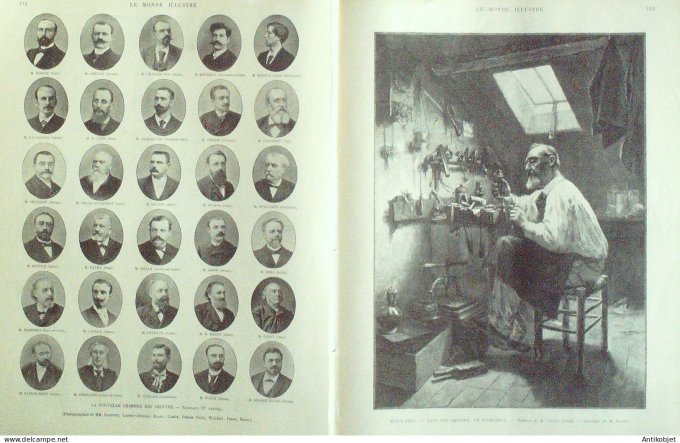 Le Monde illustré 1898 n°2158 Allemagne Friedrichsruhe Belgique Furnes Le Havre (76) Cuba Panuelas P